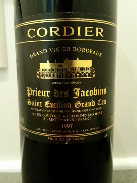Clos des Jacobins Prieur des Jacobins Saint-Émilion Grand Cru