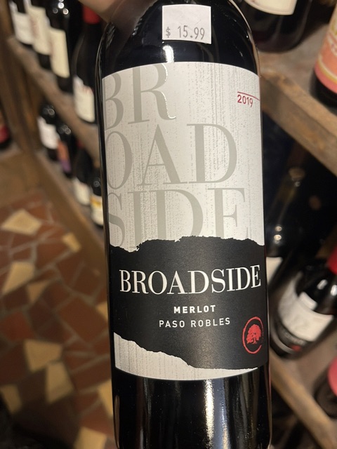 Broadside Wines Broadside Merlot 2018 Broadside Margarita Vineyard