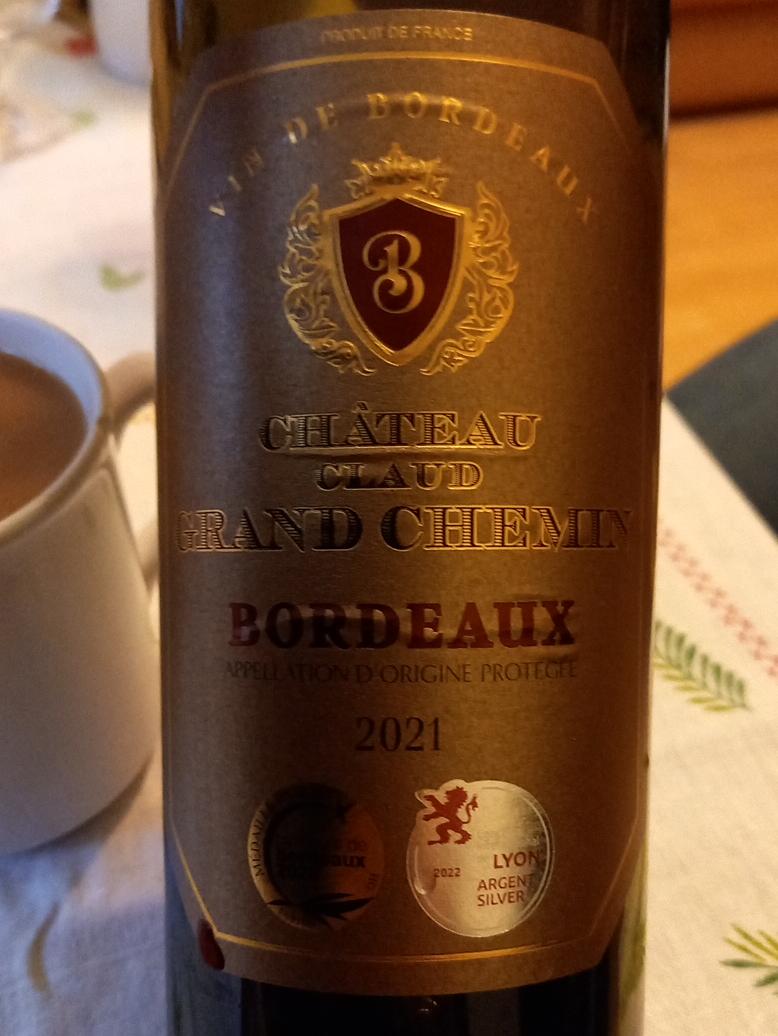 Aldi Château Claud Grand Chemin Bordeaux | Vivino English