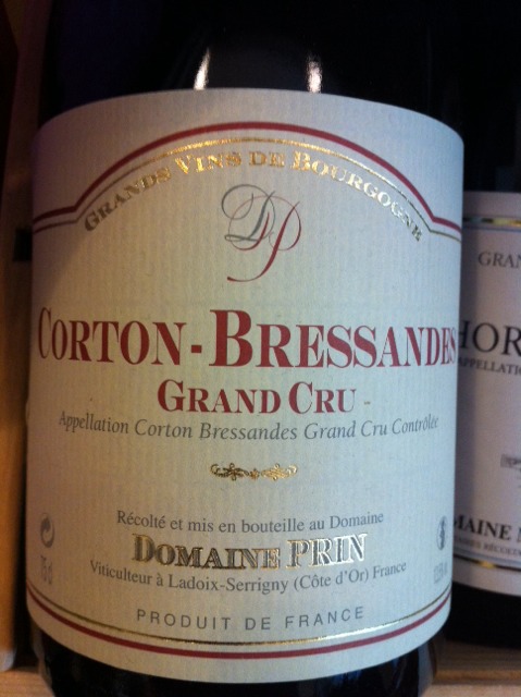 Domaine Prin Corton Grand Cru 'Bressandes' | Vivino English