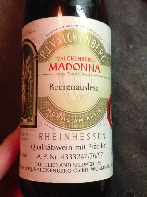 P. J. Valckenberg Madonna Beerenauslese | Vivino 日本