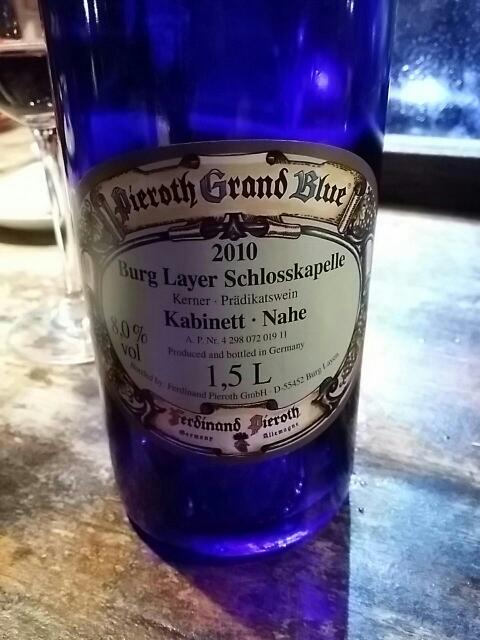 Pieroth Grand Blue Burg Layer Schlosskapelle Kerner Kabinett