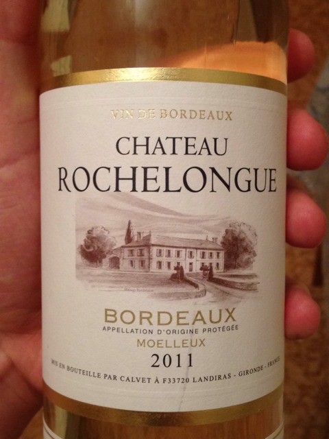 Château Rochelongue Bordeaux Moelleux