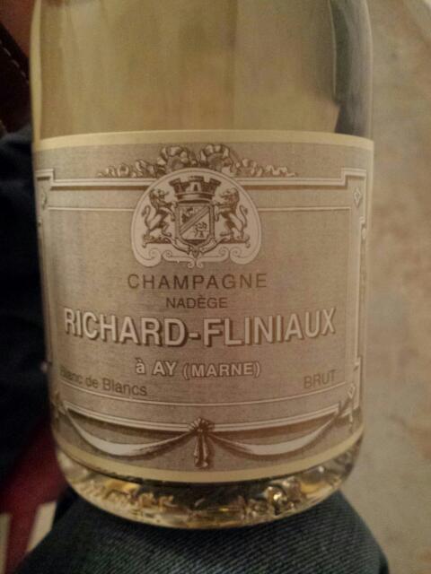 ワイン RICHARD-FLINIAUX Brut Grand Cru 750ml Richard Fliniaux Brut Champagne Grand Cru | Vivino Français