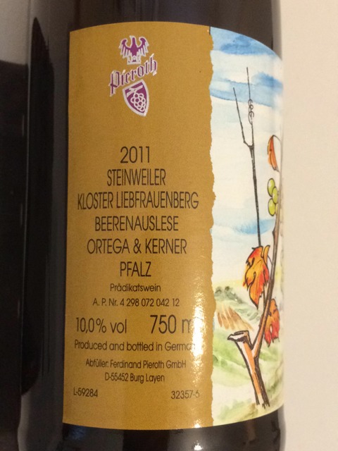 Pieroth Steinweiler Kloster Liebfrauenberg Ortega - Kerner