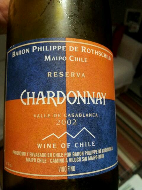 Baron Philippe De Rothschild Valle De Casablanca Reserva Chardonnay Vivino