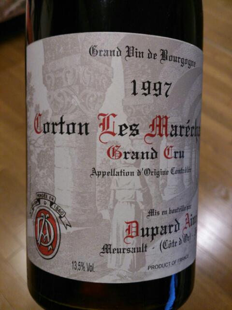 Dupard Ainé Corton Grand Cru 'Les Marechaudes' | Vivino English