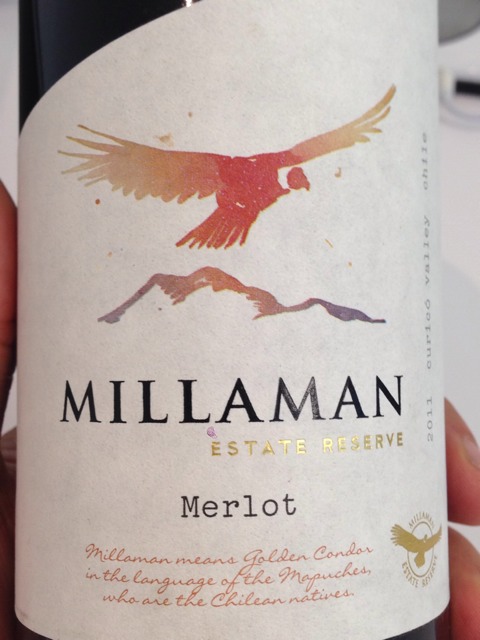 ワイン MILLAMAN Estate Reserve Merlot 14% 00txx0rsixaum.jpg