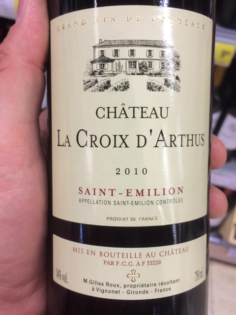 Chateau la Croix d'Arthus Saint-Émilion | Vivino English