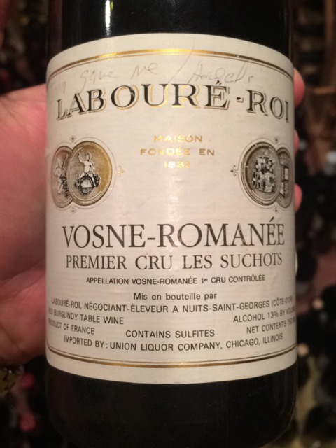 Labouré-Roi Les Suchots Vosne-Romanée 1r Cru | Vivino Español