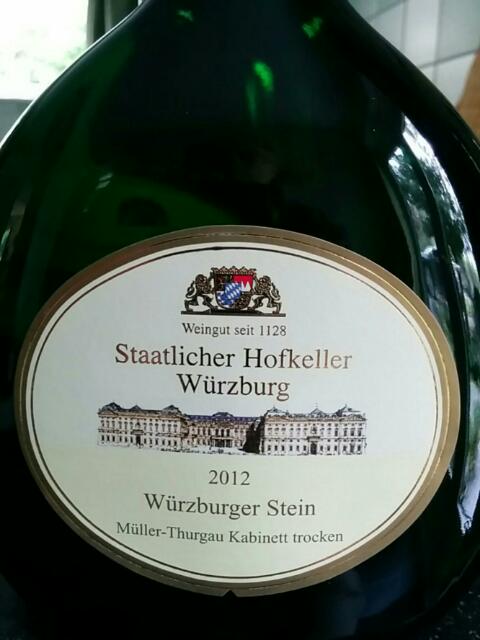 Staatlicher Hofkeller Würzburger Stein Müller-Thurgau Kabinett