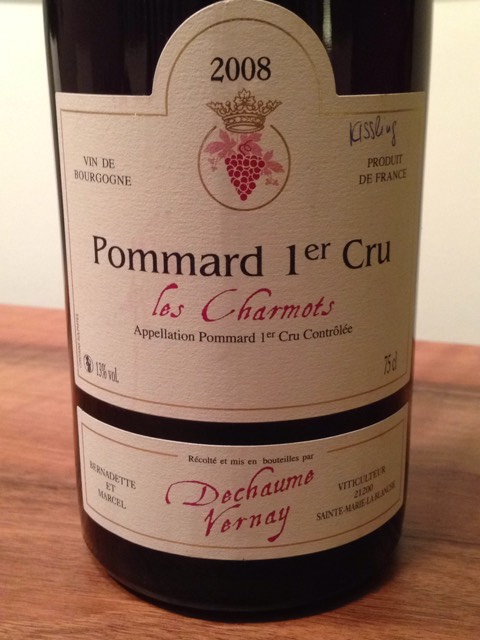 2008 Dechaume Vernay Pommard 1er Cru Les Charmots | Vivino US