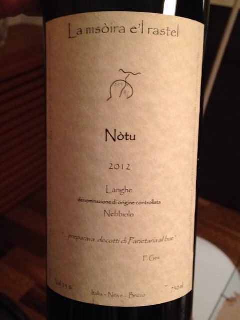 Fabio Gea La Msòira e'l Rastel Nòtu Langhe Nebbiolo | Vivino English