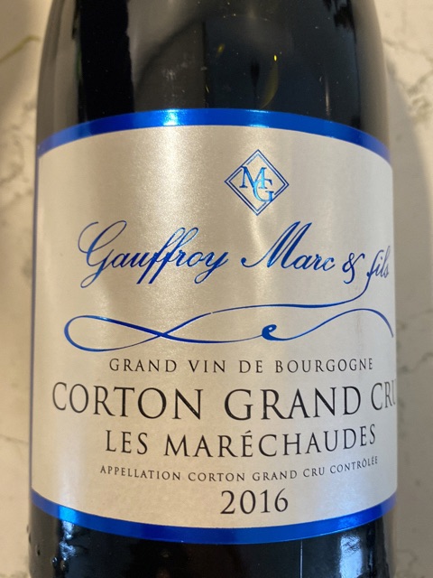 Domaine Gauffroy Corton Grand Cru 'Les Marechaudes' | Vivino English