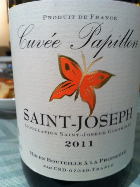 VINIBRATOのSi On Parle de Joseph Cave Saint Désirat Cuvée Papillon