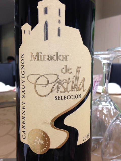 Mirador de Castilla Selección 2009 wine label