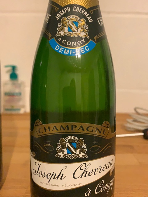 Joseph Chevreau Demi-Sec Champagne | Vivino English