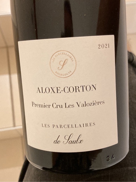 Les Parcellaires de Saulx Aloxe-Corton 1er Cru 'Les Valozières