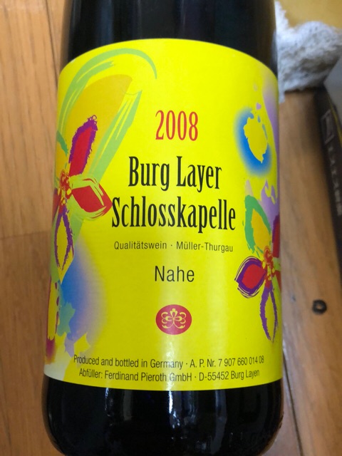 Pieroth Burg Layer Schlosskapelle | Vivino 日本語