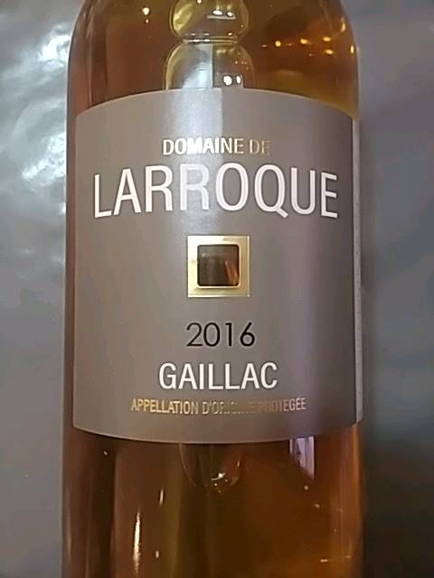LARROQUE ワイン Domaine de Larroque Gaillac Blanc | Vivino 日本語