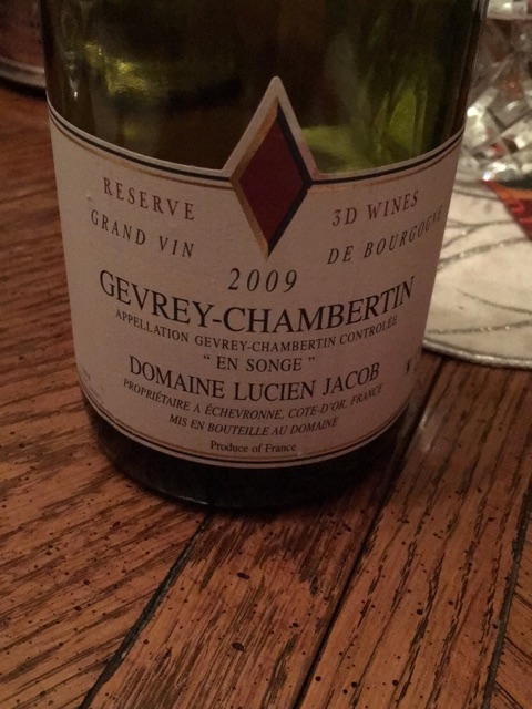 Domaine Lucien Jacob Reserve Gevrey-Chambertin 'En Songe' | Vivino