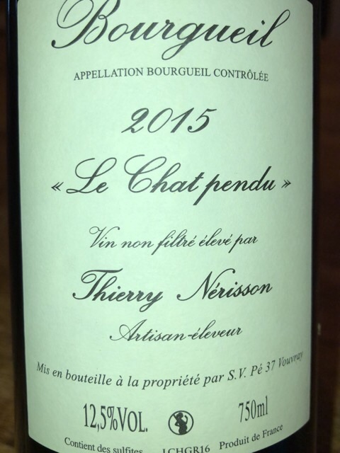 Thierry Nerisson Le Chat Pendu Bourgueil Vivino