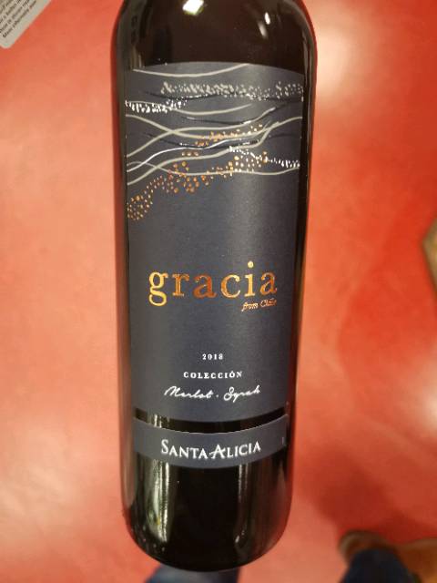 Santa Alicia Gracia Colección Merlot - Syrah | Vivino Nederland