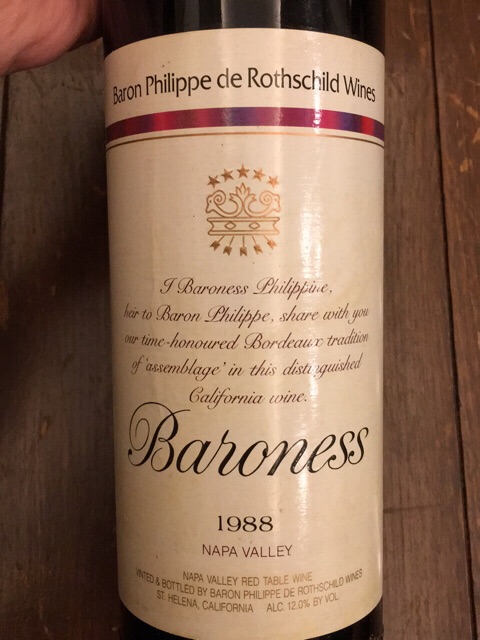 Napa Valley Baroness