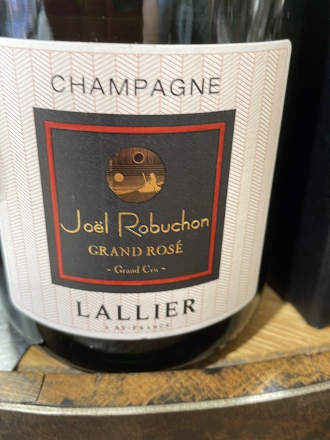 【セラー保管・未開栓】LallierJoël RobuchonGrandRosé N.V. Champagne Lallier Joël Robuchon Grand Rosé Champagne Grand