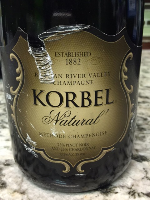 Korbel Natural Champagne Review Korbel Natural Champagne Review