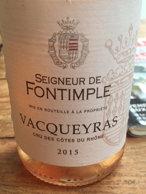 Rhonéa Seigneur de Fontimple Vacqueyras Rosé | Vivino Français