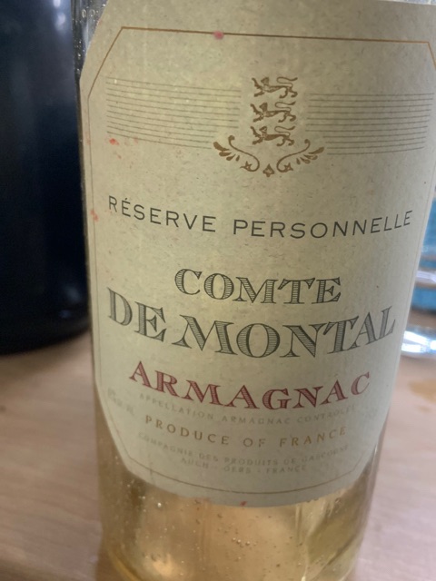 ド　モンタル　RESERVE PERSONNELLE De Montal Armagnac Réserve Personnelle | Vivino English
