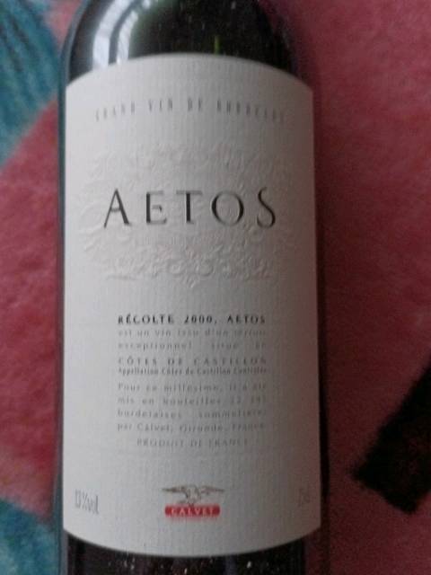 Aetos Côtes de Castillon
