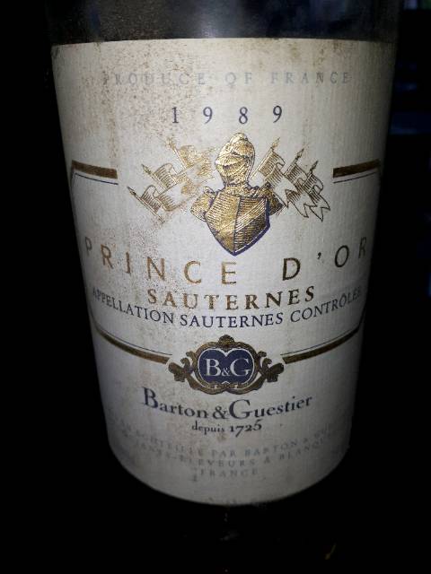 Prince D'Or Sauternes