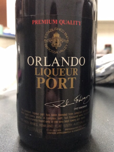 E壁 オーランド Orlando ORLANDO ワイン 1847年 古酒 Orlando Wines