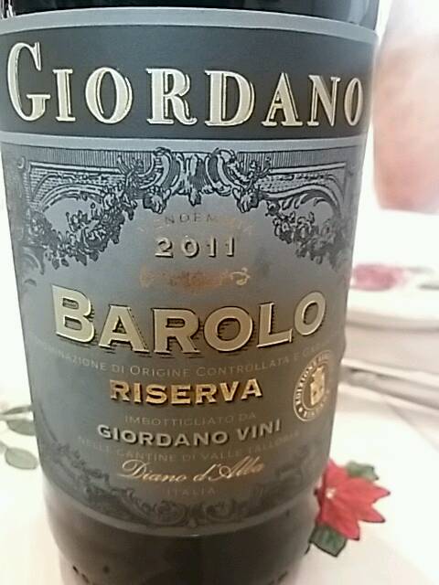 1989年　BAROLO Giordano Giordano Barolo DOCG, Piedmont, Italy | prices, reviews, stores
