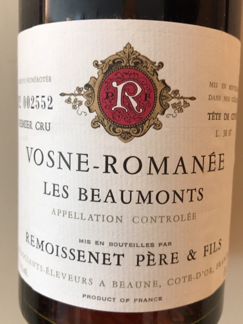 Remoissenet Père & Fils Vosne-Romanée Les Beaumonts | Vivino US