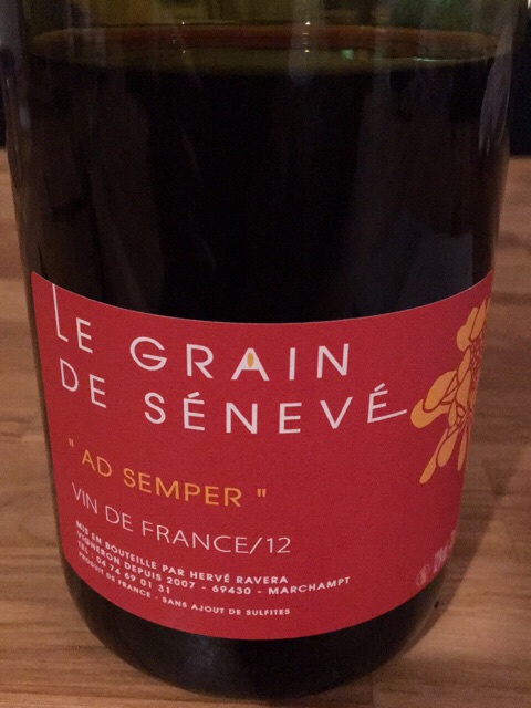 Hervé Ravera - Le Grain de Sénevé Ad Semper | Vivino 日本語