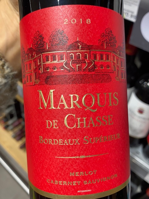 Marquis de Chasse Bordeaux Superieur | Vivino English