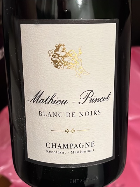 Mathieu-Princet Blanc de Noirs Brut Champagne Premier Cru | Vivino