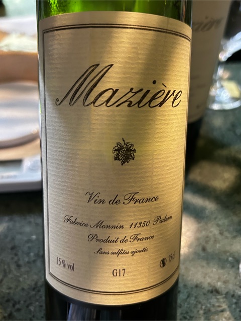 Mazière Grenache Noir | Vivino 日本語