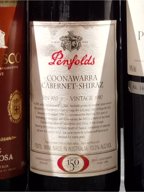 Bin 920 Cabernet - Shiraz