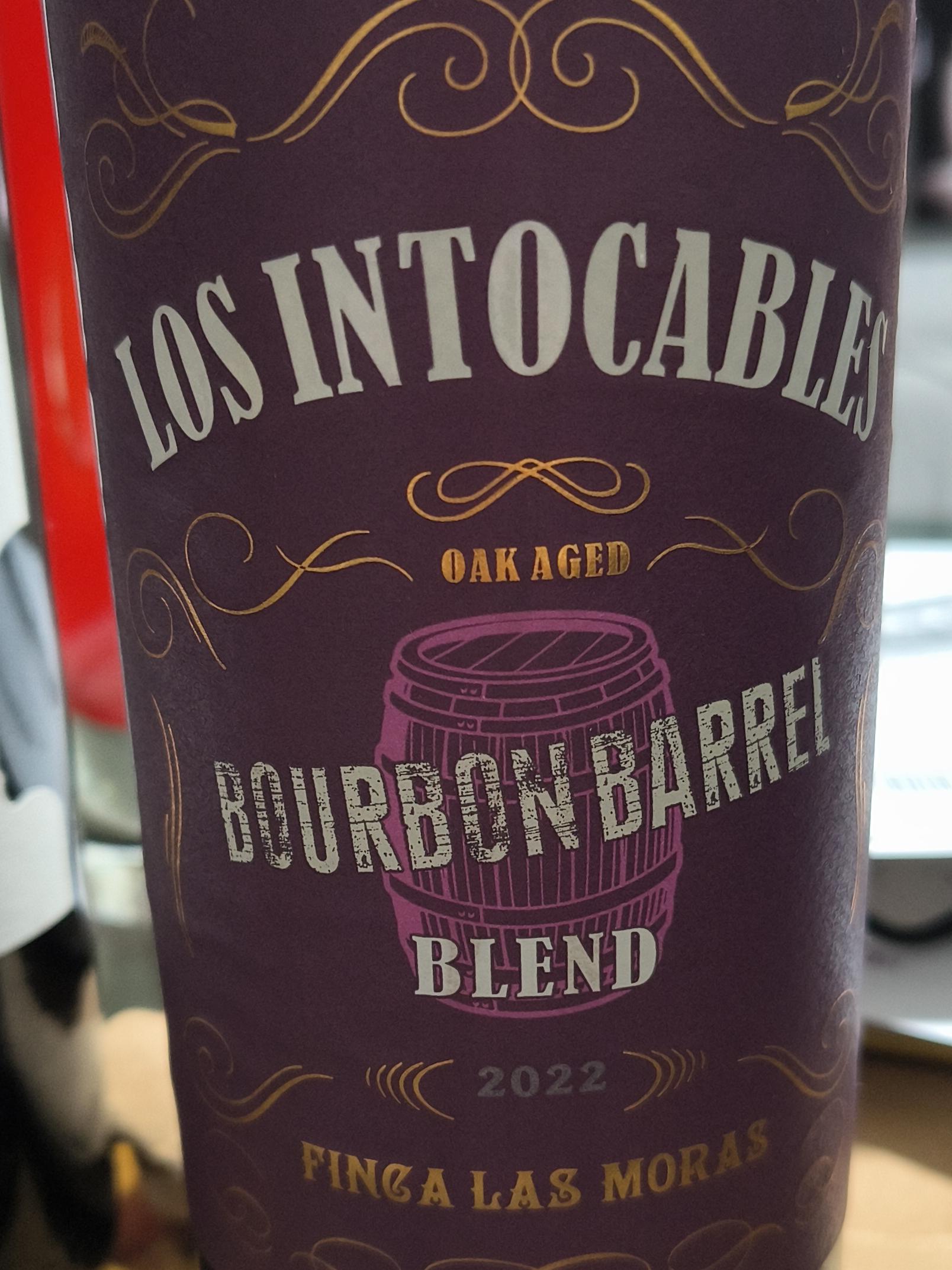 Los Intocables Oak Aged Bourbon Barrel Blend
