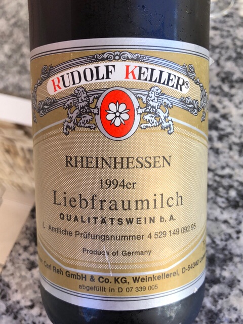 Rudolf Keller Liebfraumilch | Vivino English