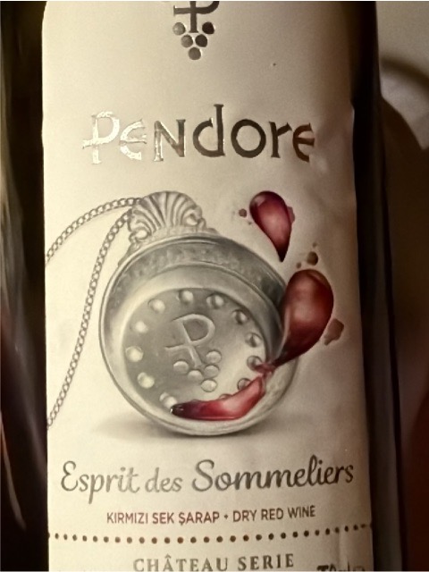 Kavaklıdere Château Serie Pendore Esprit des Sommeliers Dry Red