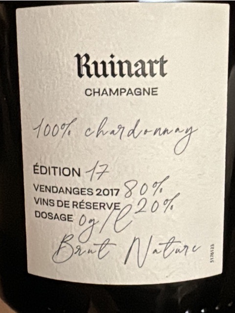 Édition 17 Brut Nature Champagne