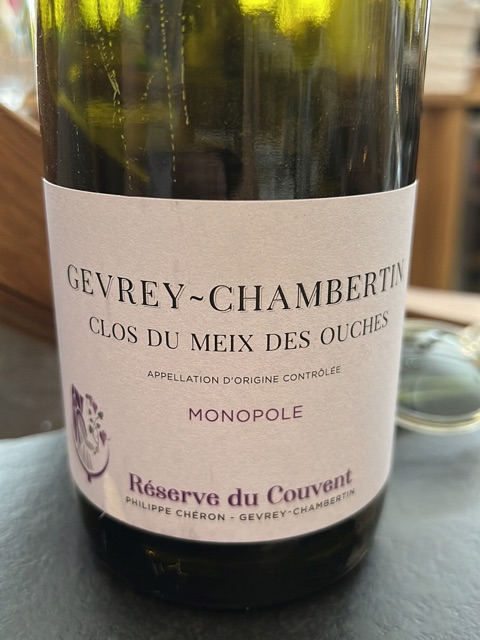 Domaine du Couvent Gevrey-Chambertin 'Clos de Meix des Ouches