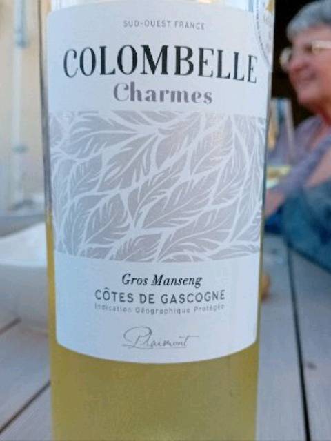 Colombelle Charmes Côtes de Gascogne Gros Manseng