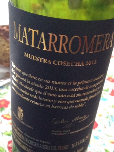 Ribera del Duero Muestra Cosecha