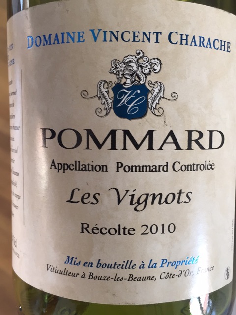 Vincent Charache Pommard Les Vignots | Vivino
